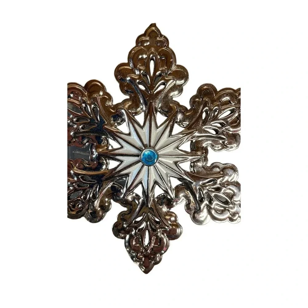 New in Box Keepsakes Hallmark‎ Stamped Starlight Ornament